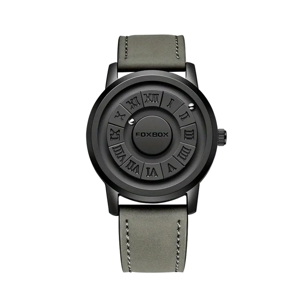 Max | Men's Stylish Black Dial Casual Wristwatch | 42mm