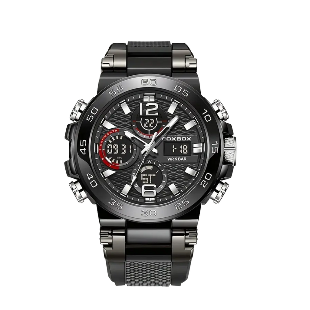 Nate | Men's Dual Display Digital Military Quartzwatch |46mm