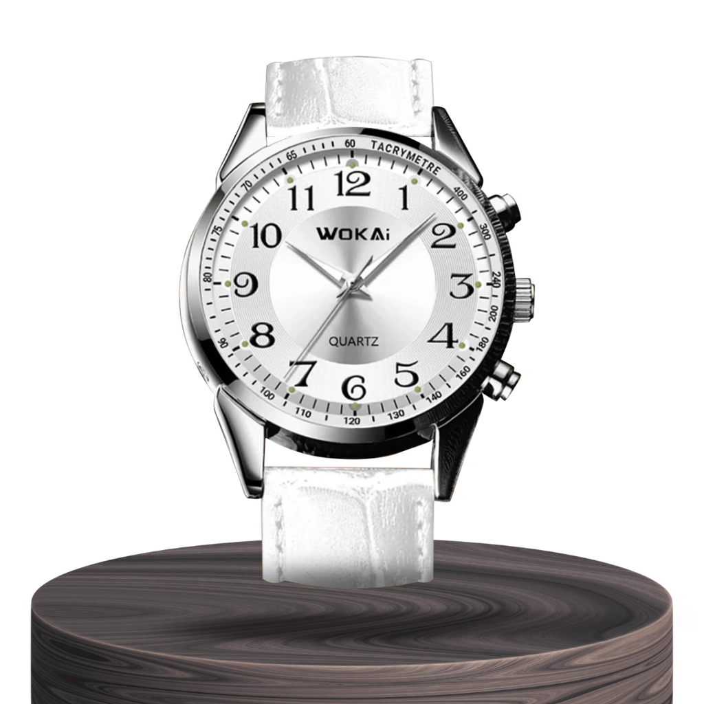 Jerick | Sleek Tachymeter Leather Watch | 40mm