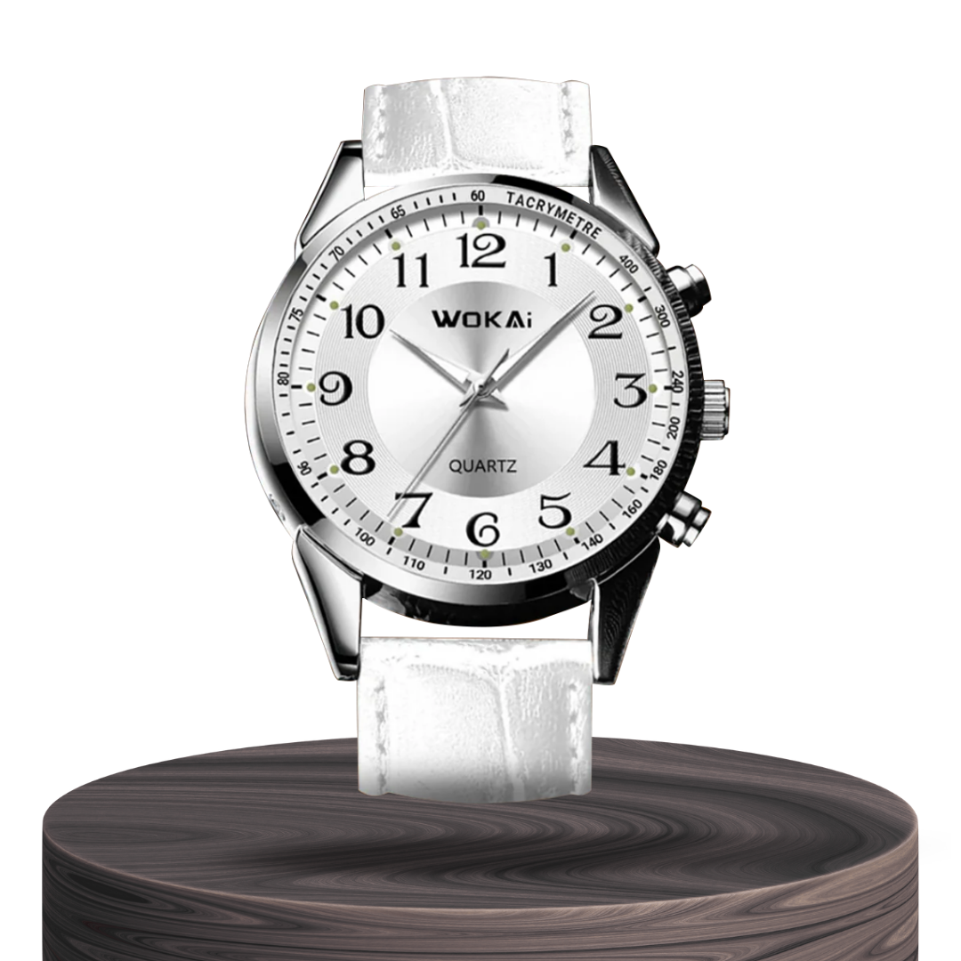 Jerick | Sleek Tachymeter Leather Watch | 40mm