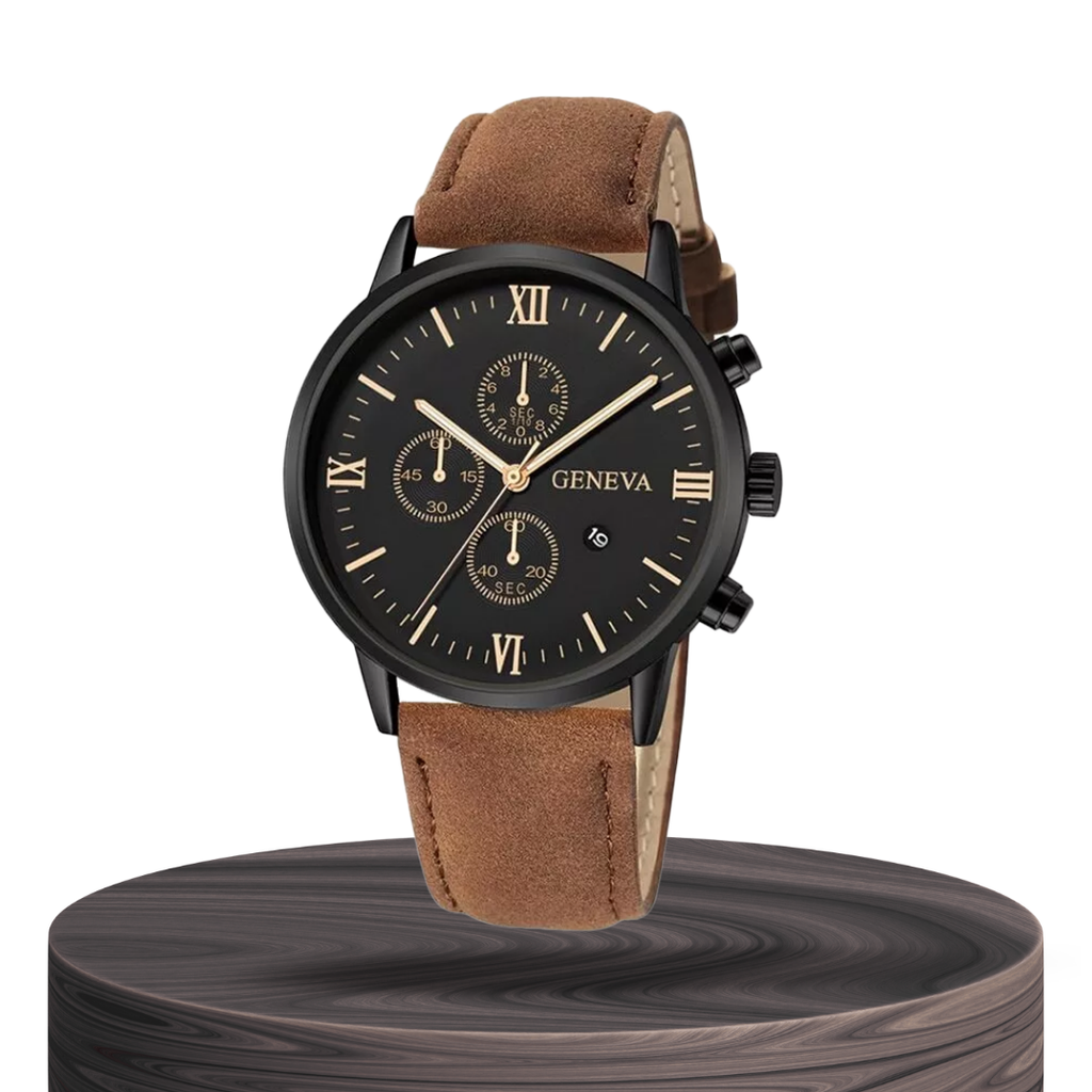Zachary | Relaxed-Style Quartz Watch with Analog Display | 40.5mm