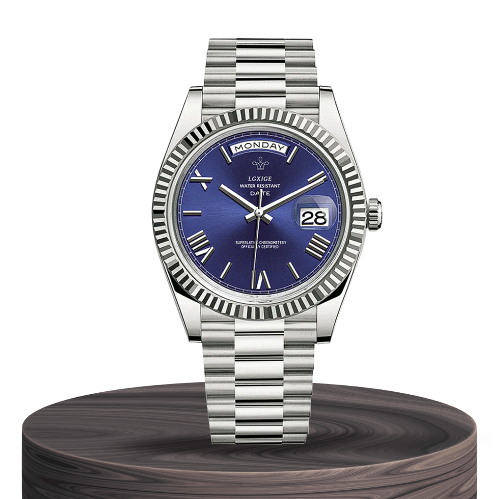 Frederick | Sharp Lines and Classic Day-Date Styling Watch | 40mm