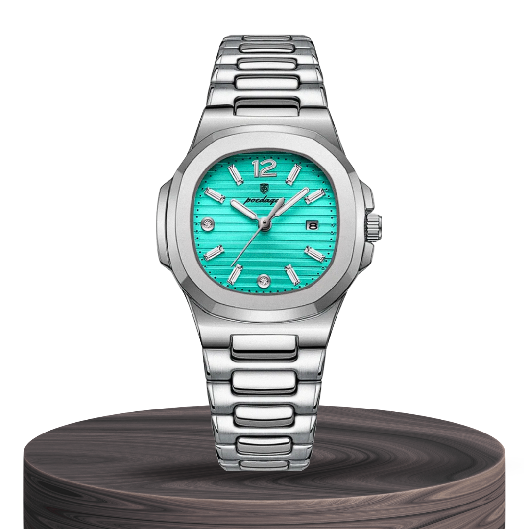 Evan | Refined Dial Detailing Sleek Integrated Steel Design Watch | 31mm