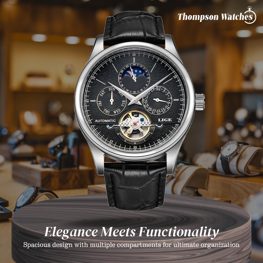 Samuel | Mechanical Watch with Calendar Display | 43mm