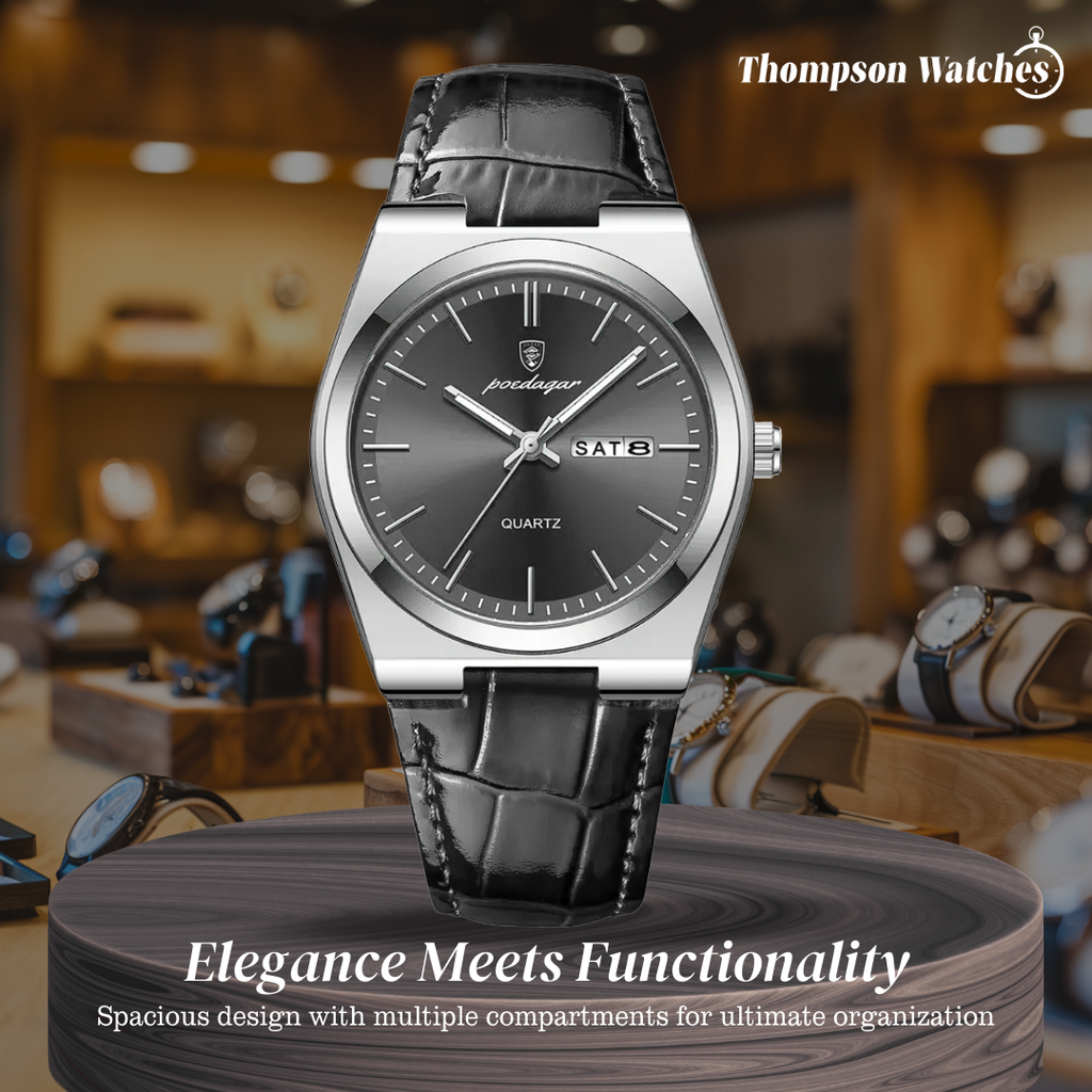 Asher | Business Casual Watch with Calendar | 40mm