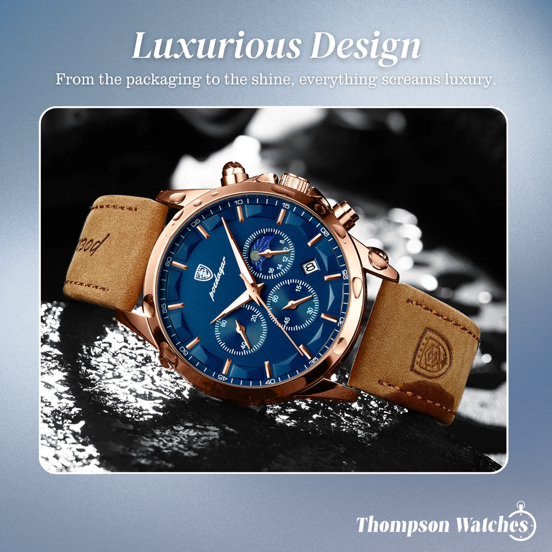 Samuel | Multifunctional Chronograph Stylish Men's Watch | 42mm