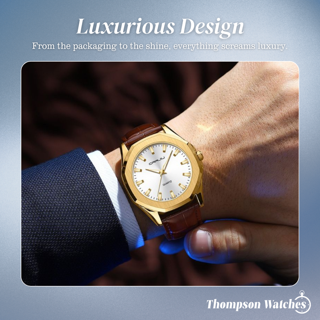 Liam | Minimalist Quartz Watch | 42mm