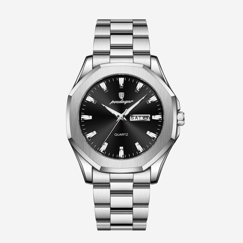Miles | Sleek Everyday Style Modern Steel Watch | 42mm