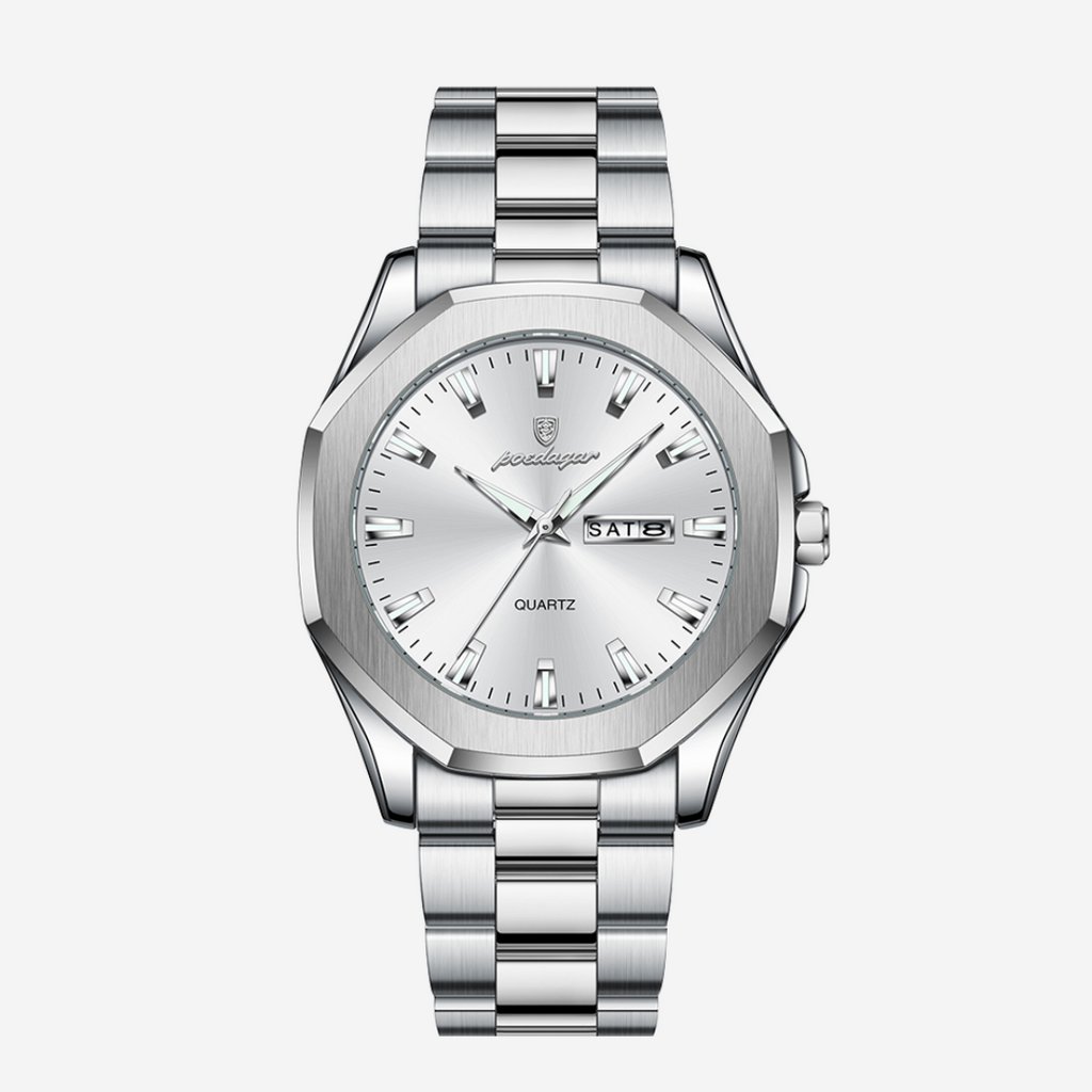 Miles | Sleek Everyday Style Modern Steel Watch | 42mm