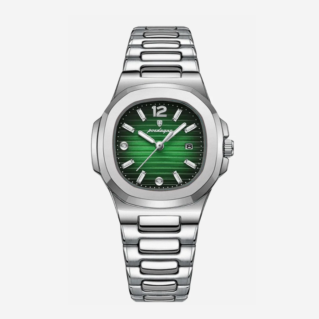 Evan | Refined Dial Detailing Sleek Integrated Steel Design Watch | 31mm