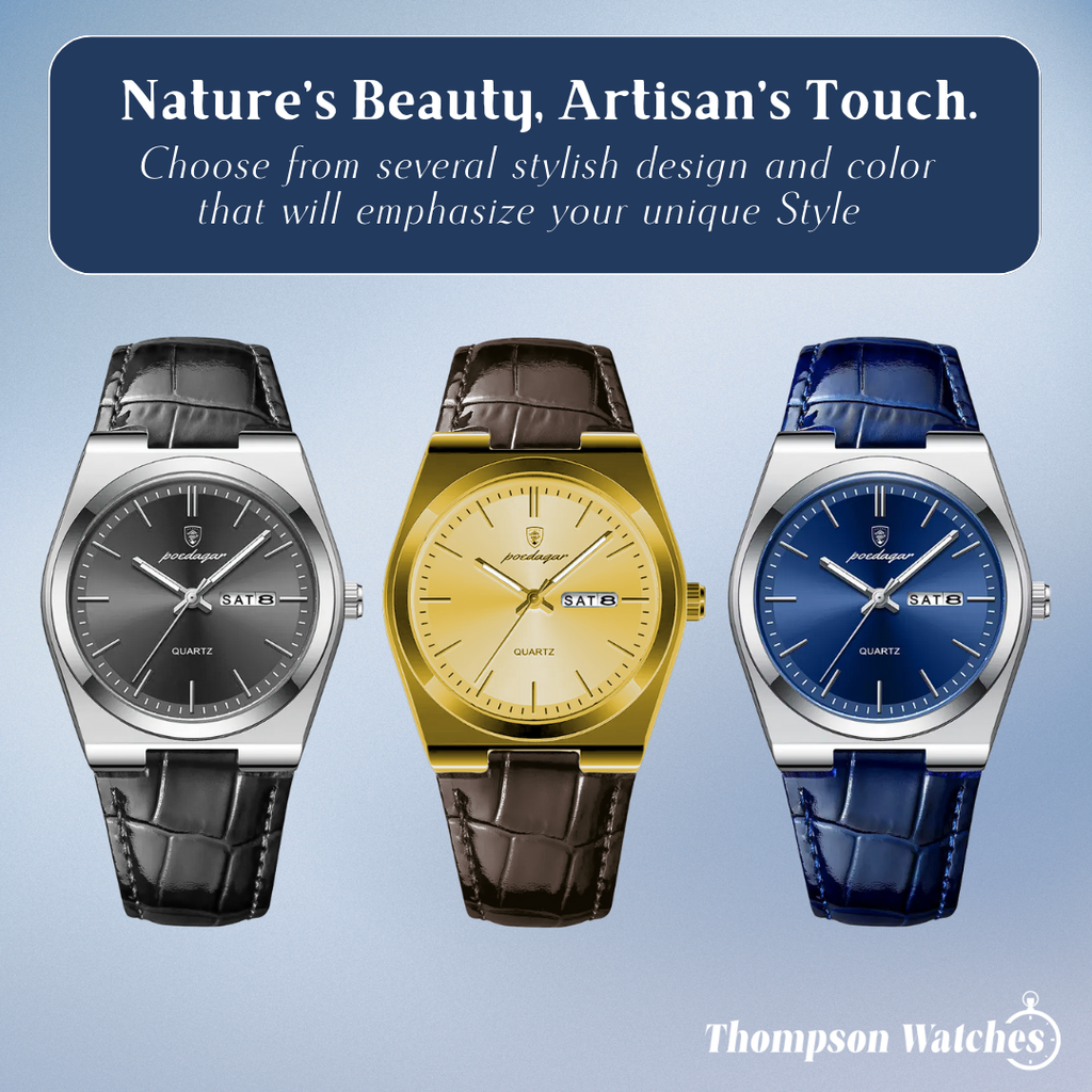 Asher | Business Casual Watch with Calendar | 40mm