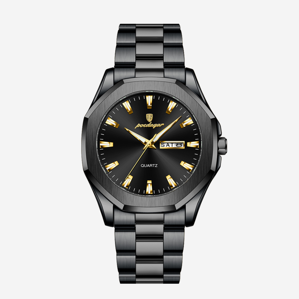 Miles | Sleek Everyday Style Modern Steel Watch | 42mm
