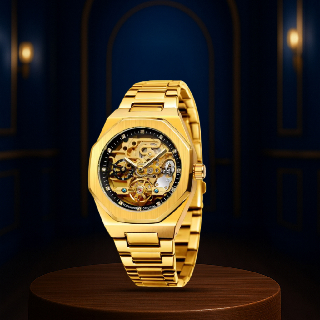 Justin | Men’s Automatic Skeleton Watch | 40mm