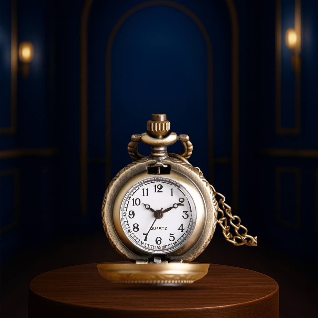 Chauve | Whimsical Vintage Pocket Watch | 28mm