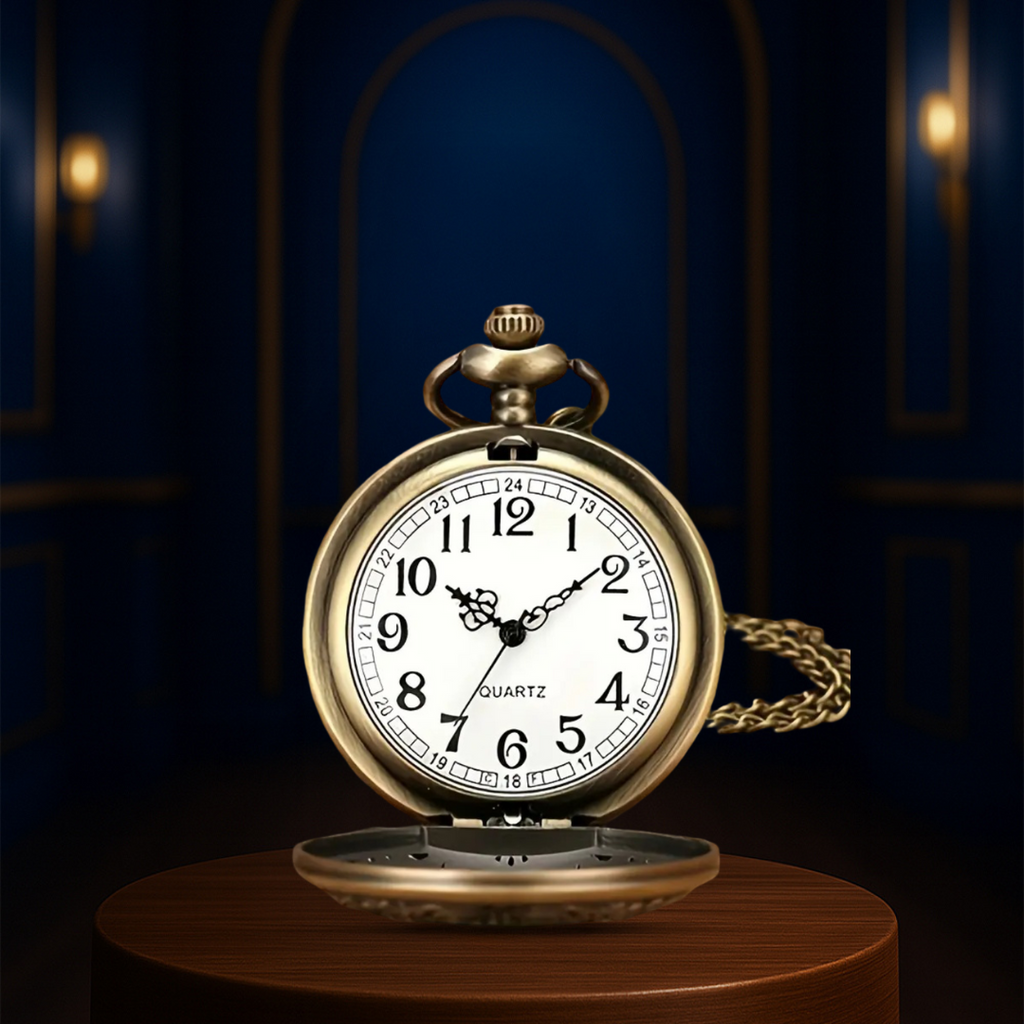 Luiz | Luxurious Motorcycle Pocket Watch | 45mm