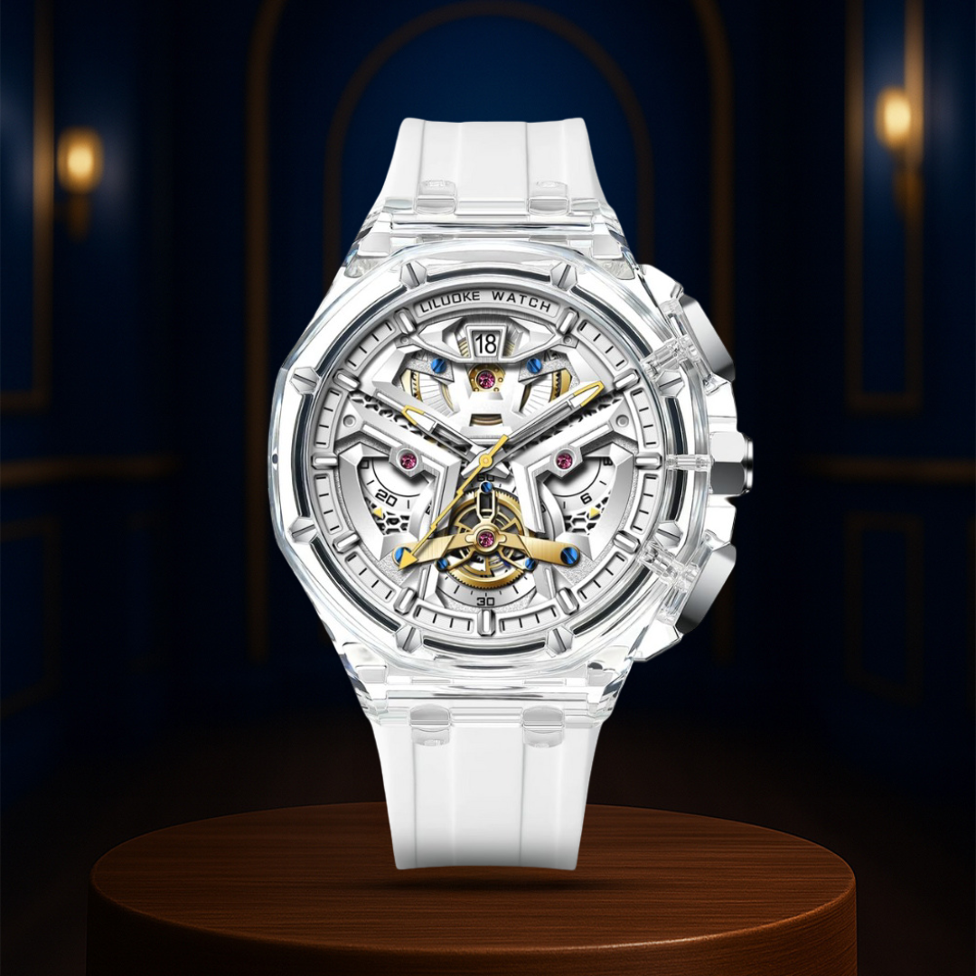 Dino | Transparent Skeleton Watch | 45mm