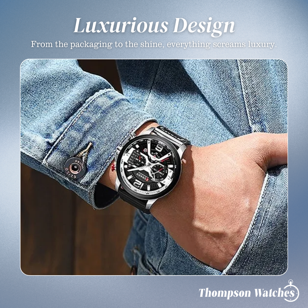 Marcus | Dynamic Chrono Sport Watch | 48mm