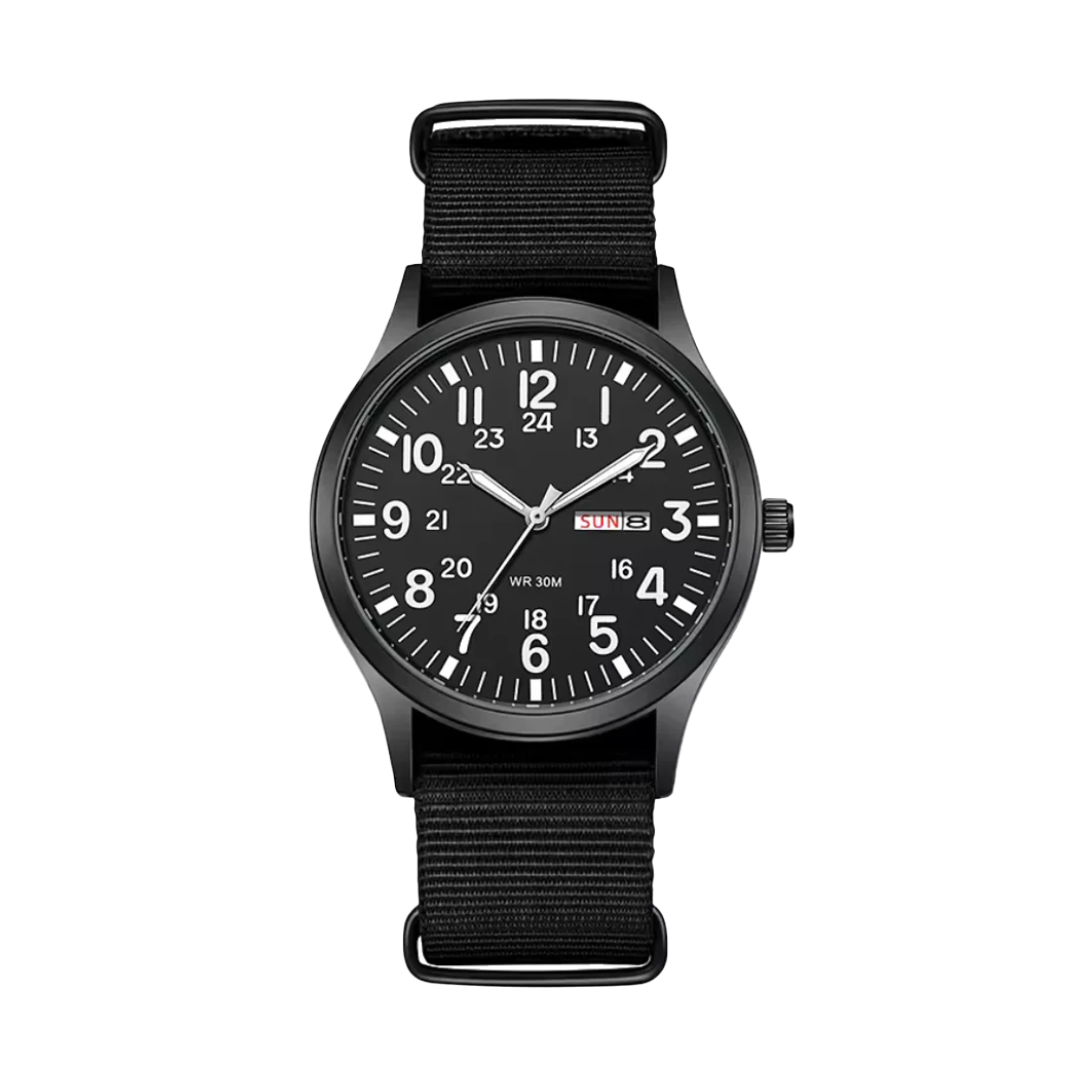 Thomas | Minimalist Field Watch with Functional Strap | 42mm