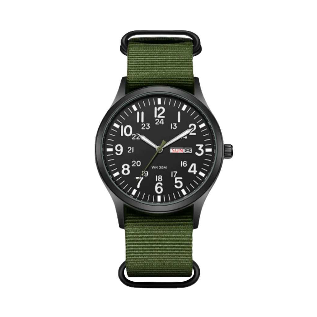 Thomas | Minimalist Field Watch with Functional Strap | 42mm