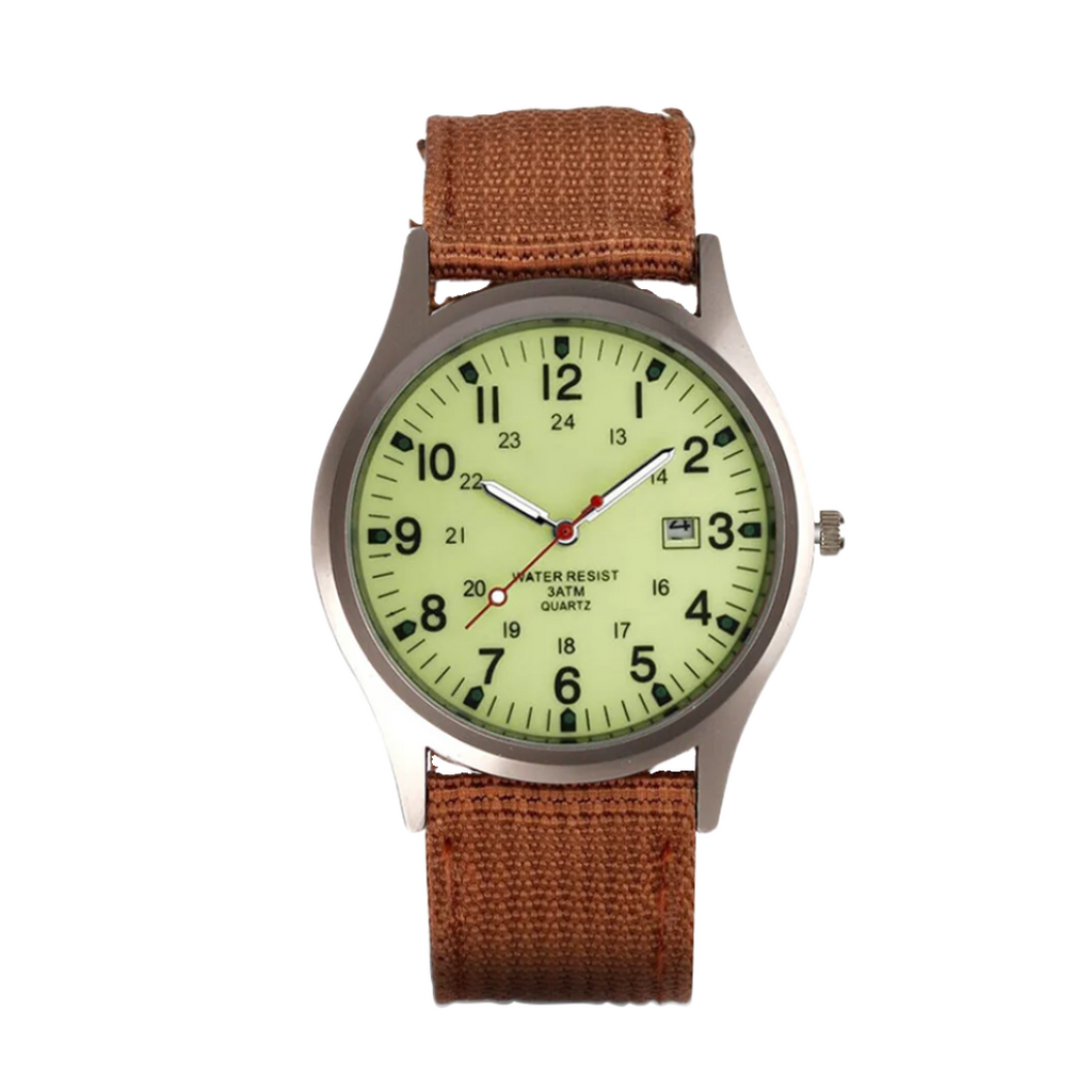Mateo | Rugged Field Watch with Durable Canvas Strap | 40mm