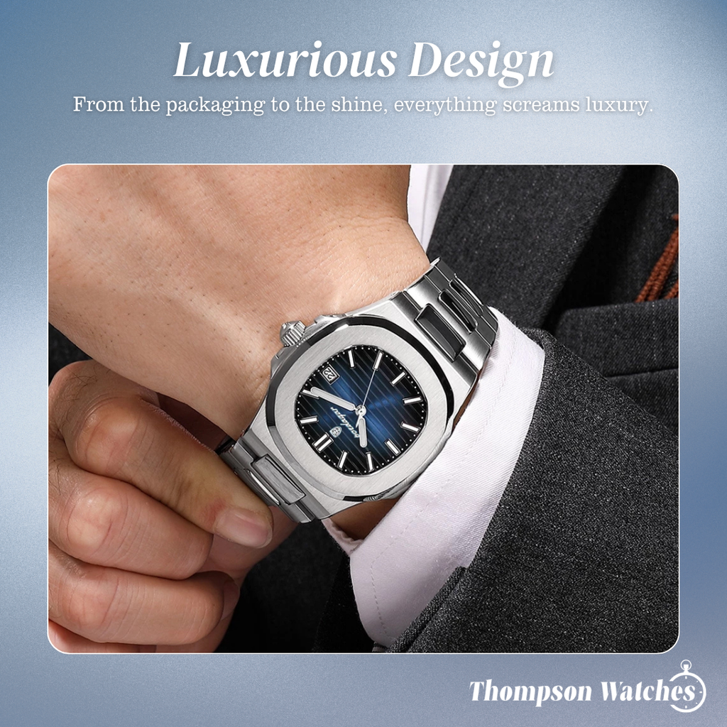 Evan | Refined Dial Detailing Sleek Integrated Steel Design Watch | 31mm