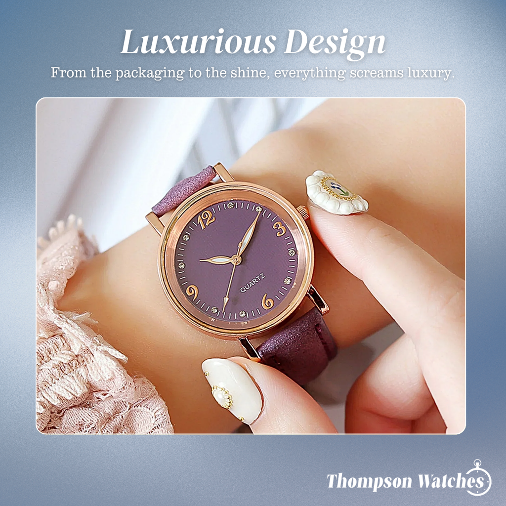 Audrey | Leather Band Watches| 32mm