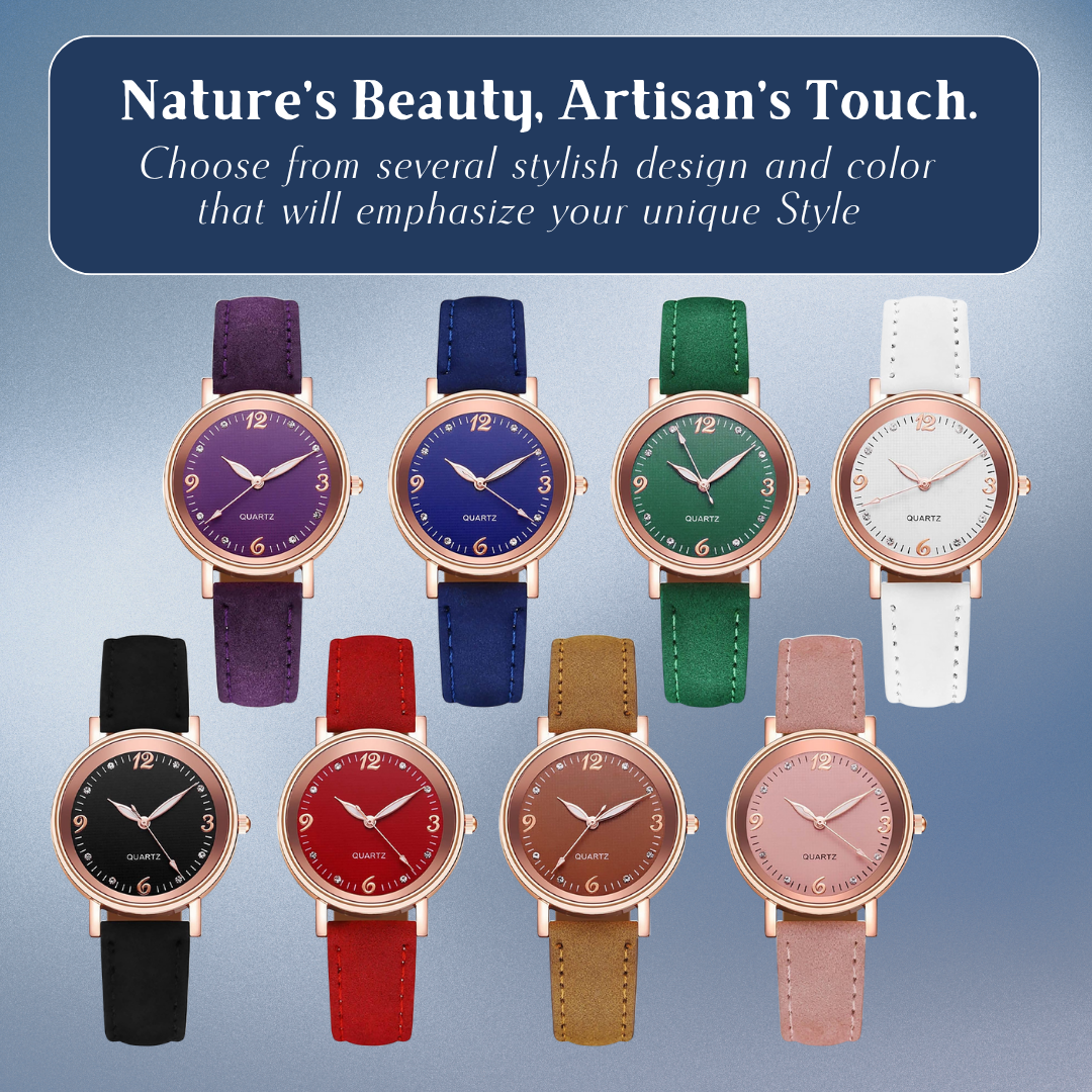 Audrey | Leather Band Watches| 32mm