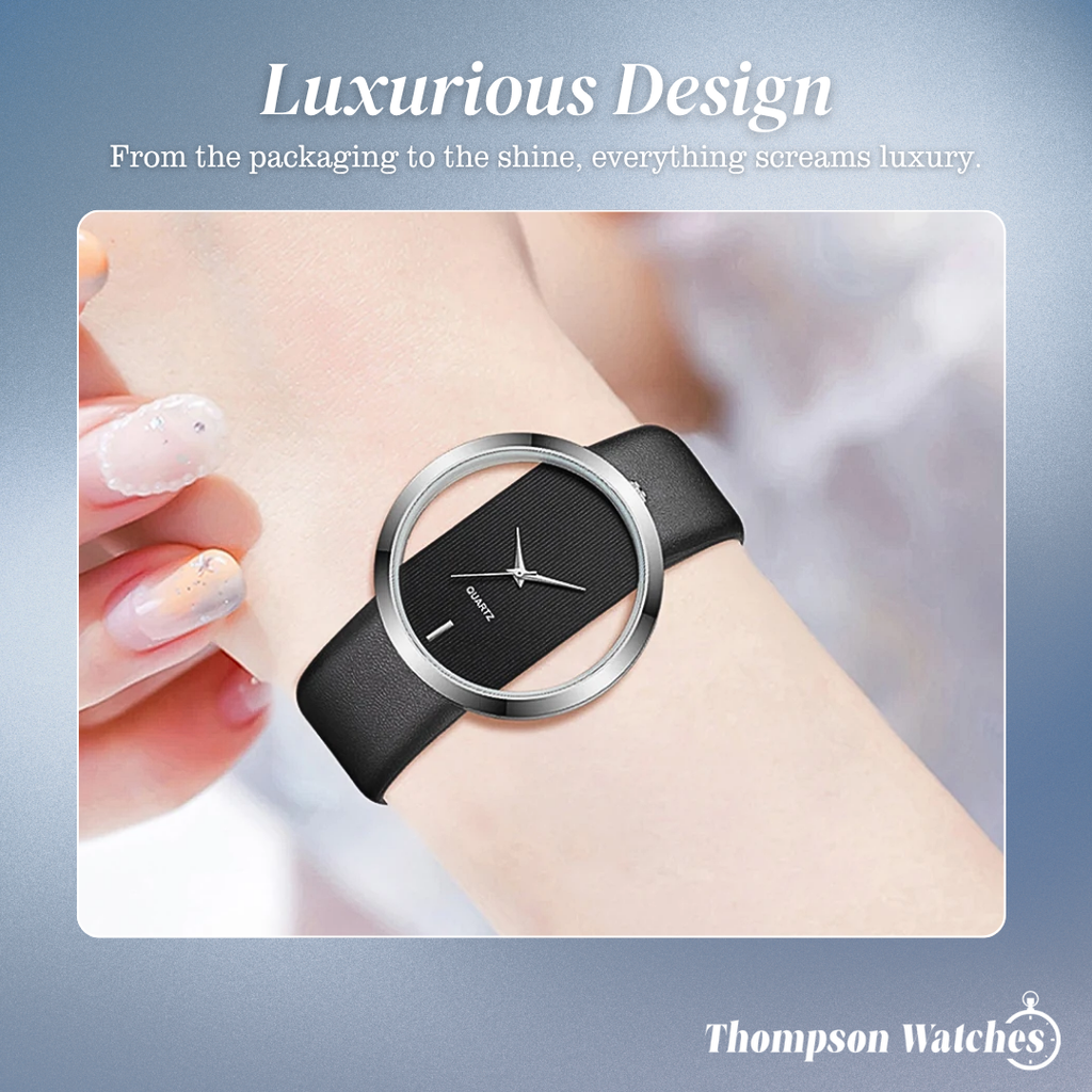 Kelly | Transparent Dial Quartz Watch| 40 mm