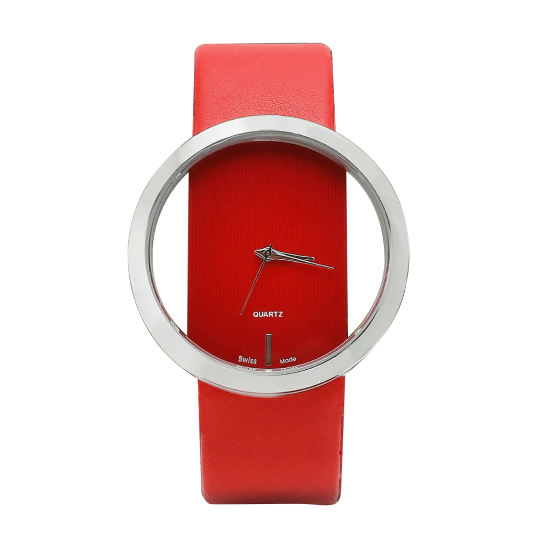 Kelly | Transparent Dial Quartz Watch| 40 mm
