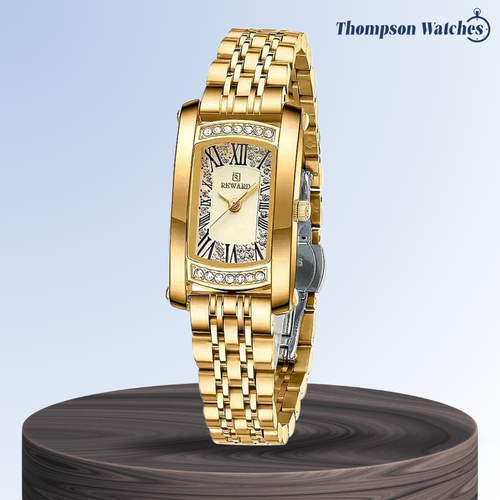 Adeline | Elegant Timepiece with Sparkling Crystal Watch | 36mm