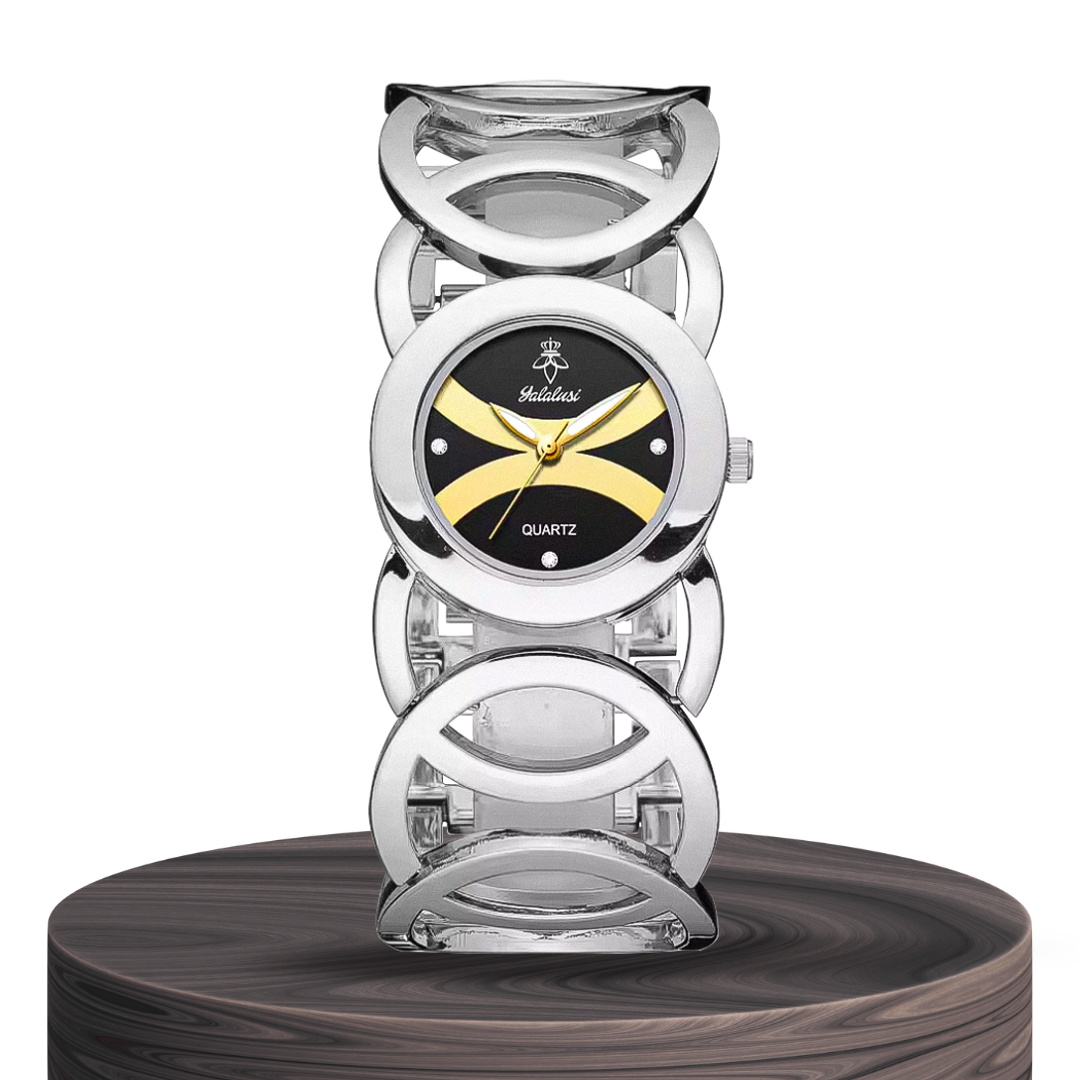 Deborah | Stylish Interlocking Circle Bracelet Watches | 30mm