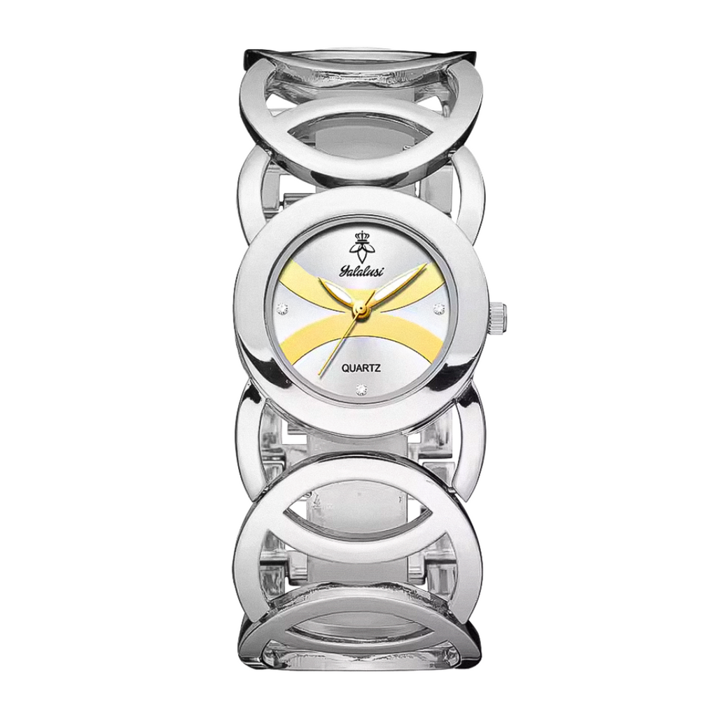 Deborah | Stylish Interlocking Circle Bracelet Watches | 30mm