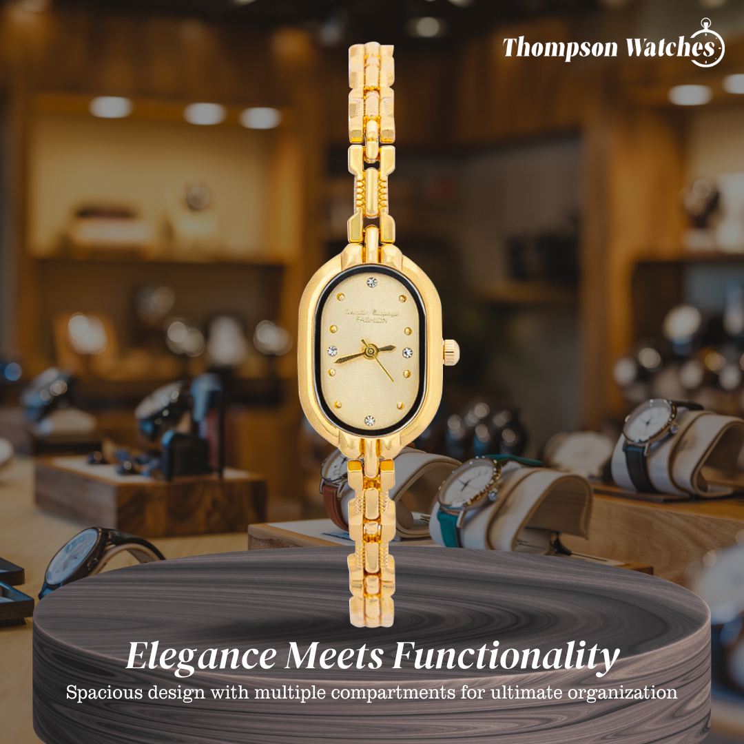 Liana | Classic Gold-Tone Women’s Watch| 36 mm