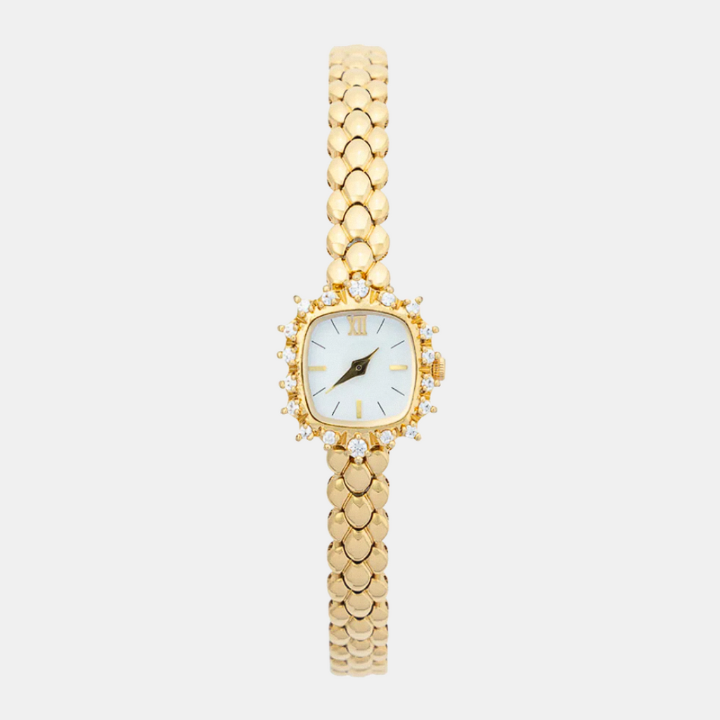 Bellavue | Crystal Bezel Women’s Bracelet Watch | 38 mm
