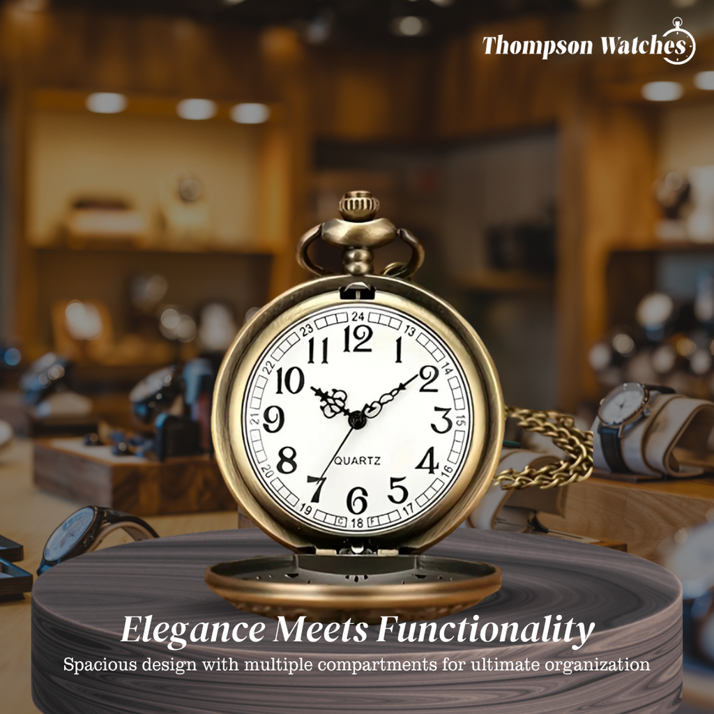 Luiz | Luxurious Motorcycle Pocket Watch | 45mm