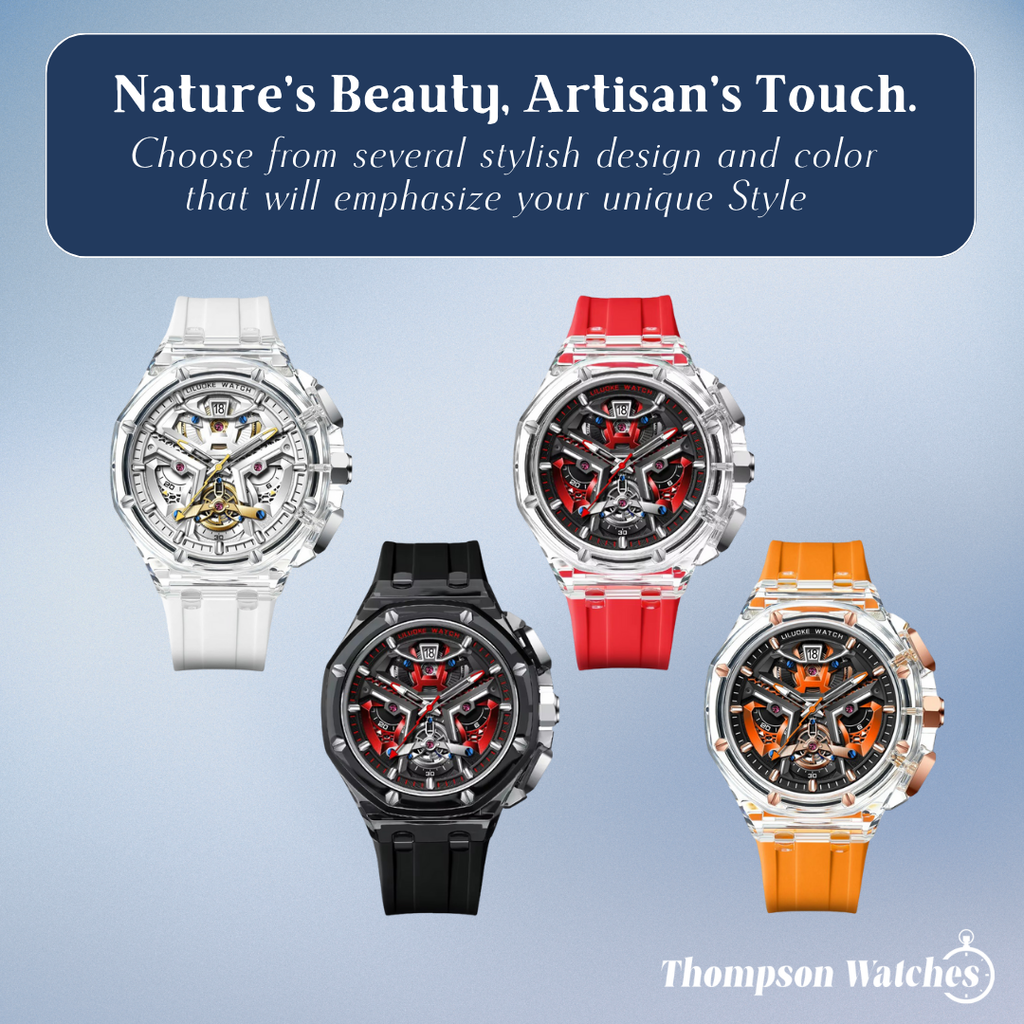 Dino | Transparent Skeleton Watch | 45mm