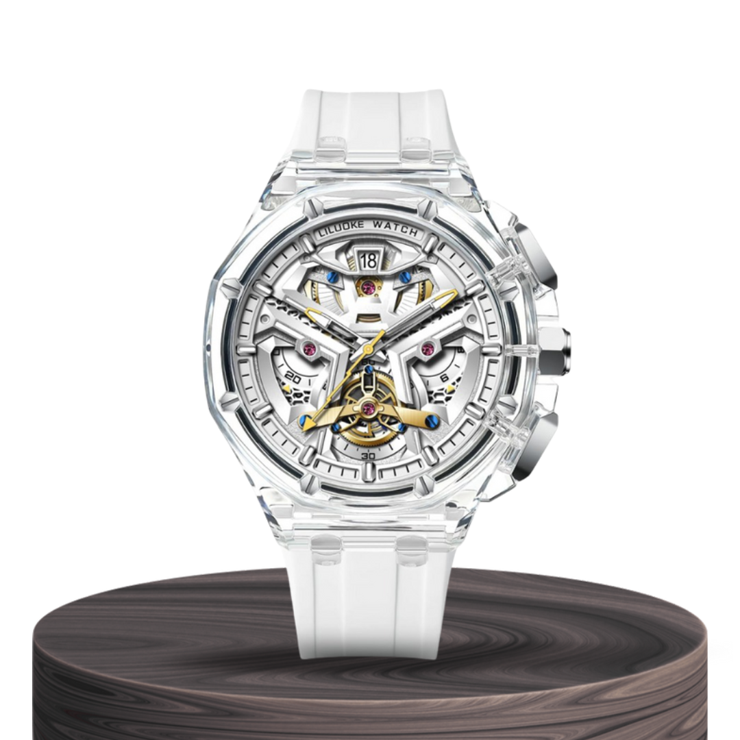 Dino | Transparent Skeleton Watch | 45mm