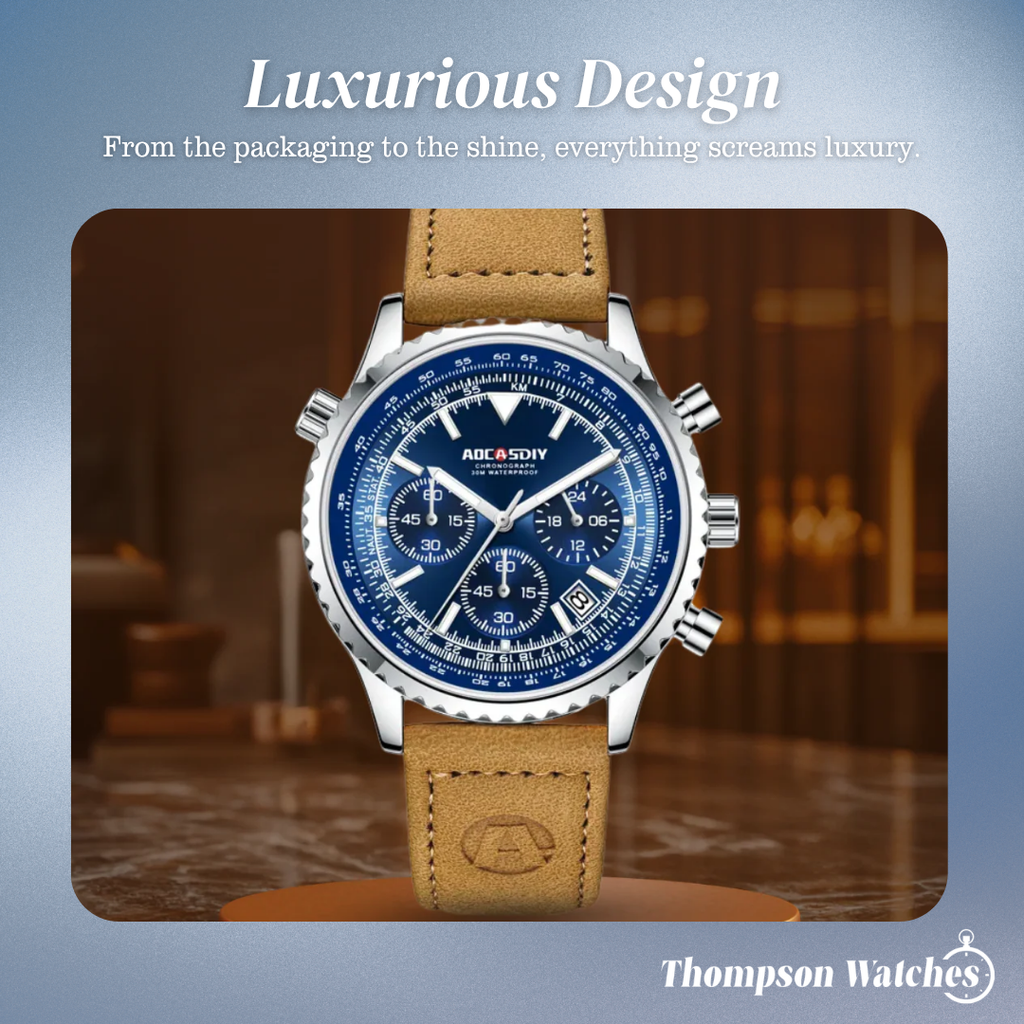 Lennox | Regal ChronoMaster | Luxury Chronograph Watch | 43 mm