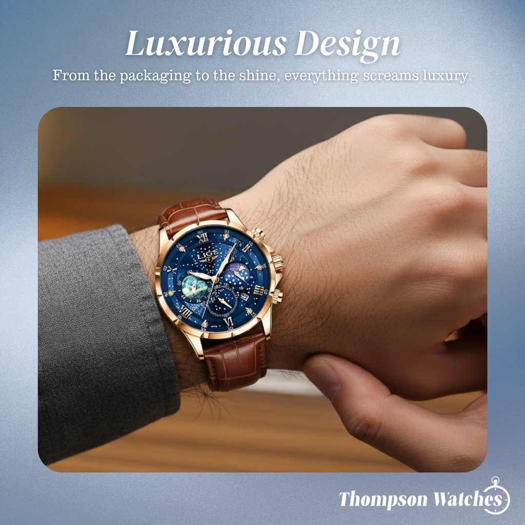 Lunaris | Eclipse Moonphase Automatic Watch | 42mm