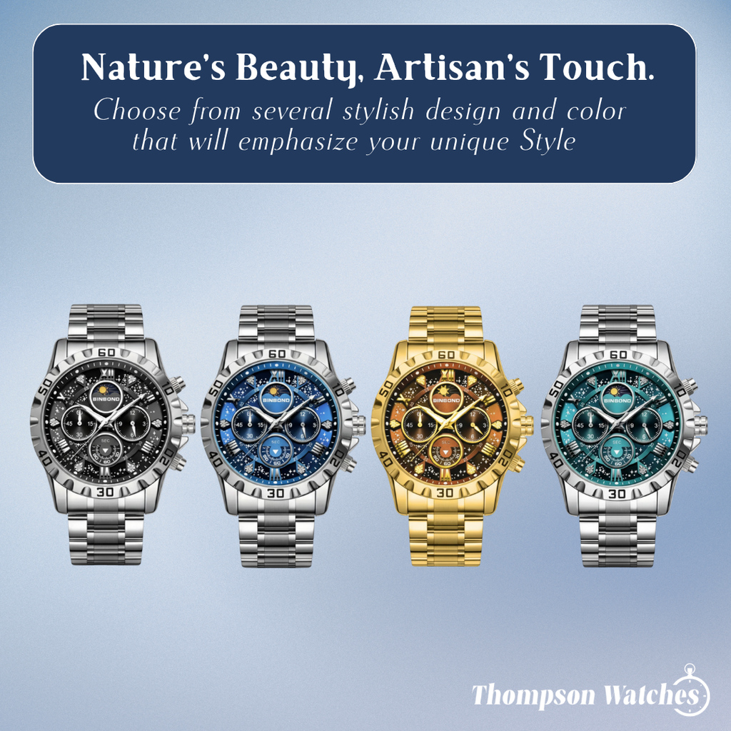 Liam | Precision Chrono | Stainless Steel Watch | 43.9 mm