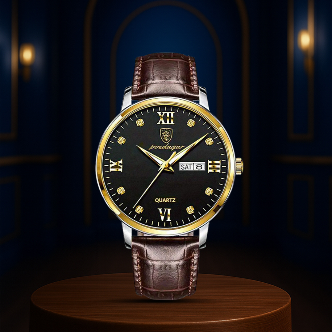 Enzo | Men's Elegant Quartz Waterproof Watch | 42mm