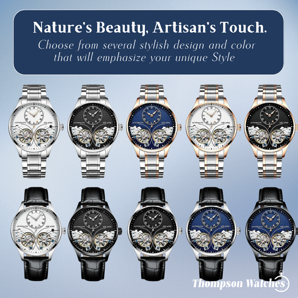 Aiden | Dual Tourbillon Prestige Watch | 41 mm