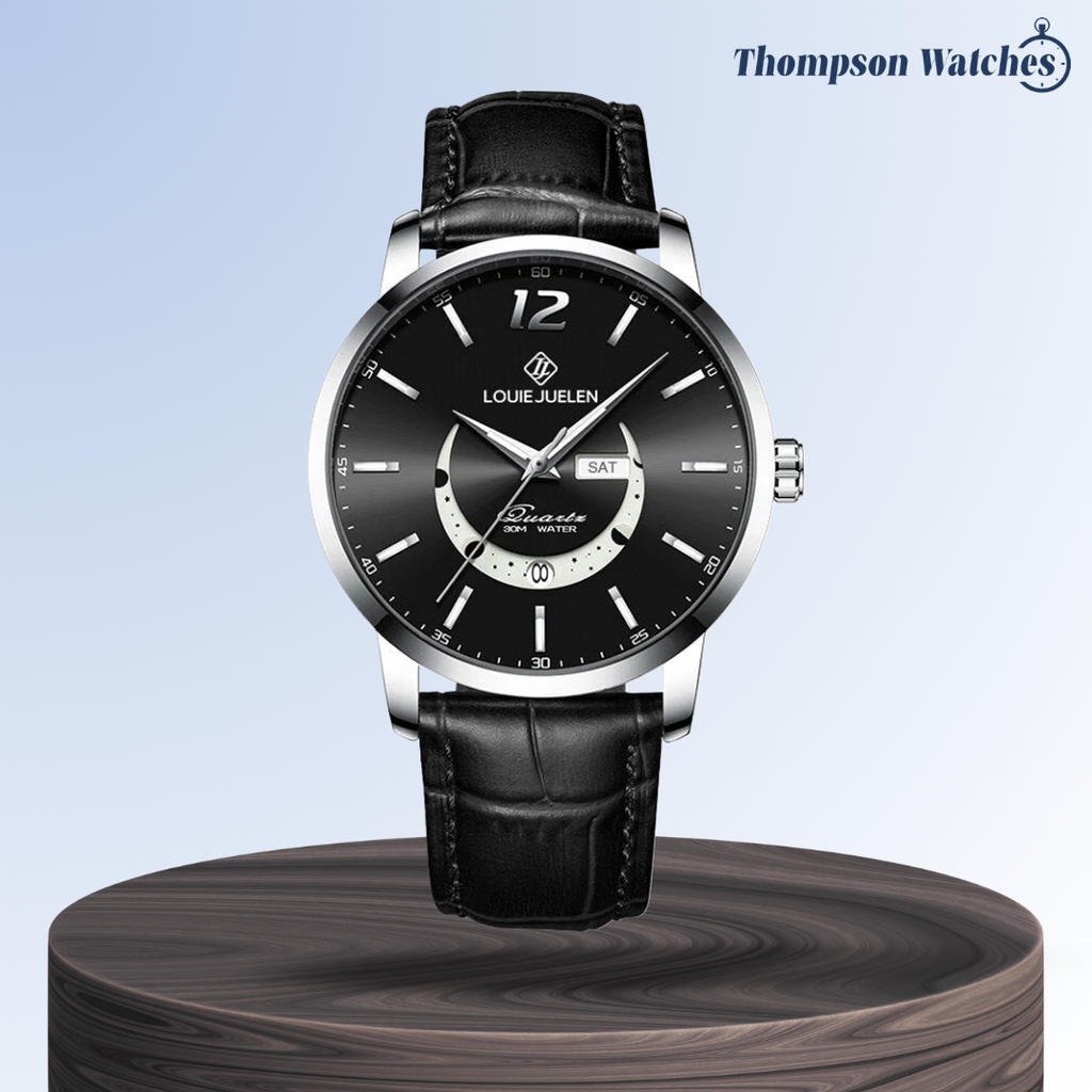 Sebastian | Classic Moon Phase Watch | 42mm