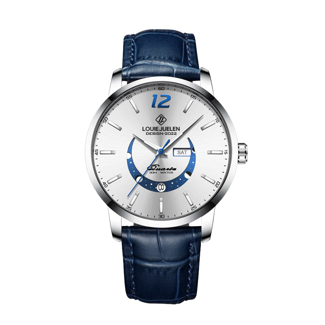 Sebastian | Classic Moon Phase Watch | 42mm