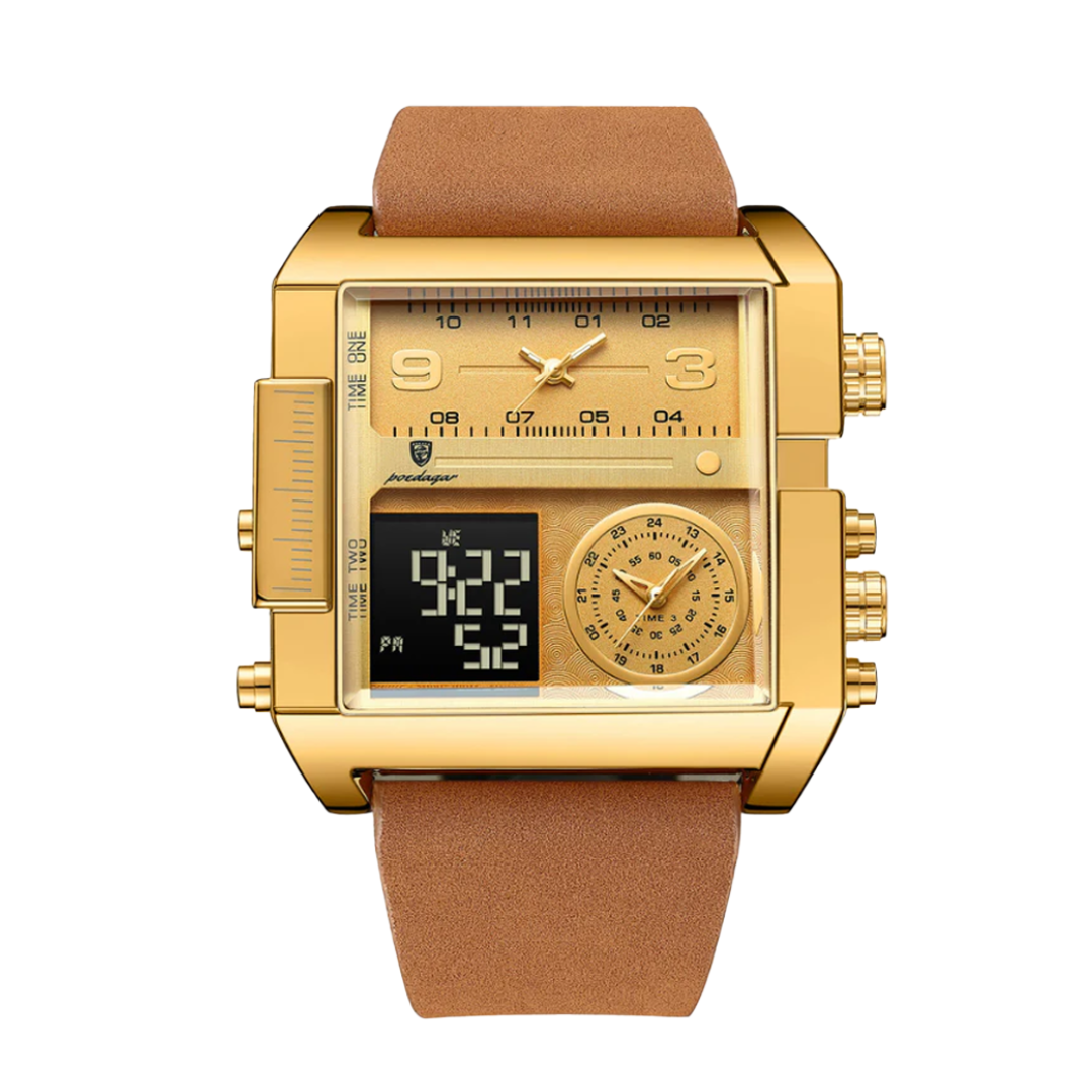 Dominic | Dual Display Fusion Watch | 51mm